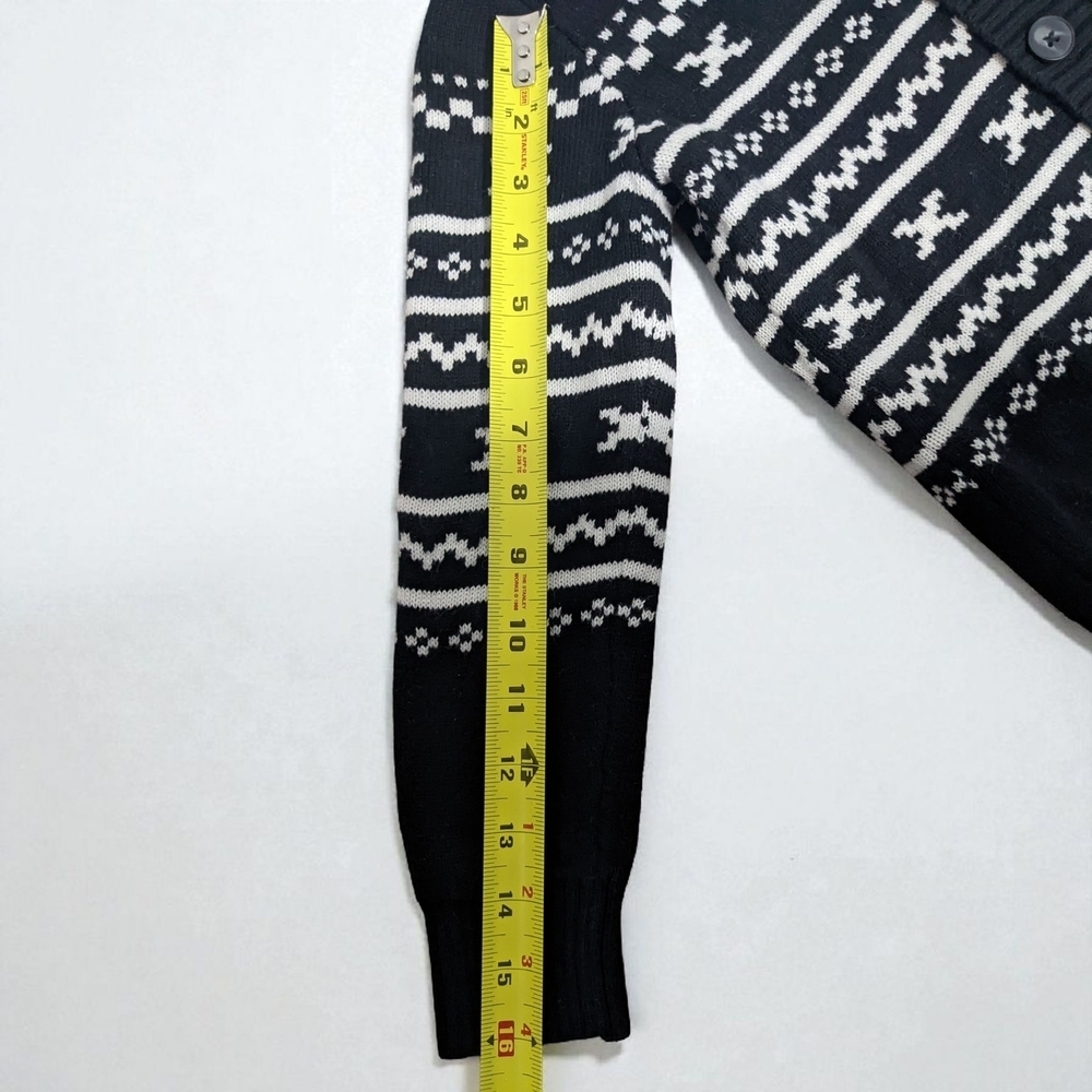 Joe Fresh Black and White Kids Sweater - Picture 4 of 6